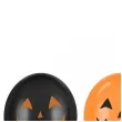 dekoracje na halloween balony dynie pomaranczowo czarne do girland 12 50 szt