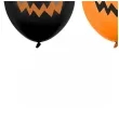 dekoracje na halloween balony dynie pomaranczowo czarne do girland 12 50 szt