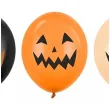 dekoracje na halloween balony dynie pomaranczowo czarne do girland 12 50 szt