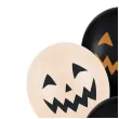 dekoracje na halloween balony dynie pomaranczowo czarne do girland 12 6 szt