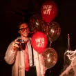 dekoracje na halloween balony plamy krwi youre next do girlandy czerwone krew 12 x6