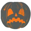 dekoracje na halloween dzien dyni serwetki papierowe straszna dynia 33x30 cm x20