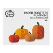 dekoracje na halloween jesien bibuly wiszace honeycomb dynia pomaranczowe 4 szt