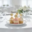 dekoracje na komunie swieta pikery na muffinki hostia ihs zlota metaliczna 6 szt