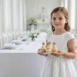 dekoracje na komunie swieta pikery na muffinki hostia ihs zlota metaliczna 6 szt