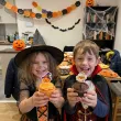 dekoracje na muffinki babeczki na halloween pikery bajkowe dynie duch wampir czarownica mumia x6
