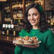 dekoracje na muffinki przekaski na dzien swietego patryka pikery zielone koniczynki x6