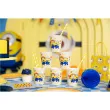 dekoracje na stol na urodziny kubeczki papierowe do zimnych napojow minionki 250ml x6