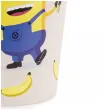 dekoracje na stol na urodziny kubeczki papierowe do zimnych napojow minionki 250ml x6