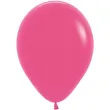 dekoracje na urodziny baby shower panienski balony pastel rozowy fuksja do girland 9 x50