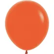dekoracje na urodziny halloween profesjonalne balony lateksowe orange pomaranczowe 18 25 szt
