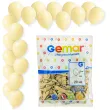 dekoracje na urodziny kremowe balony pastelowe a50 do girland maslane ecru 5 20 szt