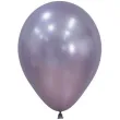 dekoracje na urodziny mini balony lateksowe silk light amethyst fioletowe jasne 5 x50