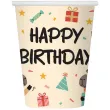 dekoracje na urodziny papierowe kubeczki kapibara happy birthday 250 ml 6 szt