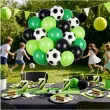 dekoracje na urodziny pilkarza balony pilka nozna zestaw kibica 10 20 szt