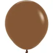 dekoracje na urodziny profesjonalne balony lateksowe coffee brazowe kawowe 18 25 szt