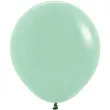 dekoracje na urodziny profesjonalne balony lateksowe dusk green tea zielone turkusowe 18 x25