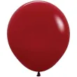 dekoracje na urodziny profesjonalne balony lateksowe imperial red czerwone burgundowe 18 x25
