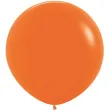 dekoracje na urodziny profesjonalne balony lateksowe orange pomaranczowe 24 3 szt