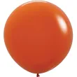dekoracje na urodziny profesjonalne balony lateksowe sunset orange ciemne pomaranczowe 24 x3