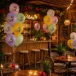 dekoracje na wakacje hawajskie balony tukan aloha do girlandy na lato