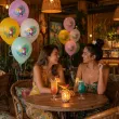 dekoracje na wakacje hawajskie balony tukan aloha do girlandy na lato