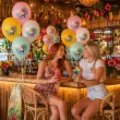 dekoracje na wakacje hawajskie balony tukan aloha do girlandy na lato