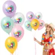 dekoracje na wakacje hawajskie balony tukan aloha do girlandy na lato