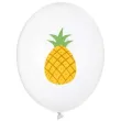 dekoracje na wakacje lato urodziny hawajskie balony crystal ananas owoce 12 50 szt