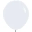 dekoracje na wesele komunie urodziny profesjonalne balony lateksowe white biale 18 25 szt