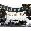 dekoracje stolu na halloween kubeczki papierowe nietoperze czarne 220 ml x6