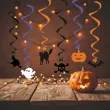dekoracje wiszace na halloween swiderki mix ozdoba do powieszenia 6 szt