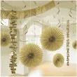 dekoracje wiszace zlote girlandy amscan 213 cm