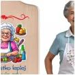 deska drukowana do krojenia wszystko lepiej smakuje gdy babcia gotuje 11 5 x 26 5 cm