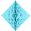 diament bibulowy classic honeycomb blekit jasny partydeco 30cm