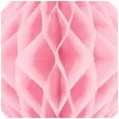 diament bibulowy classic honeycomb jasny rozowy partydeco 20cm