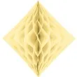 diament bibulowy classic honeycomb kremowy partydeco 20cm
