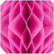 diament bibulowy classic honeycomb rozowy ciemny partydeco 30cm