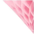 diament bibulowy classic honeycomb rozowy jasny partydeco 30cm