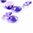 diamentowe konfetti 12mm fiolet 100szt 1op