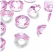 diamentowe konfetti 12mm jasny roz 100szt 1op