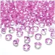 diamentowe konfetti 12mm jasny roz 100szt 1op
