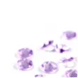 diamentowe konfetti 12mm lawenda 100szt 1op