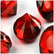 diamentowe konfetti bordo 30mm 1op
