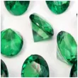diamentowe konfetti zielony 20mm 1op