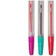 dlugopisy klasyczne fluorescencyjne mix titanum 0 7 mm 6 szt