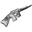 dmuchaniec karabin maszynowy terminator folat 94cm