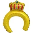 dmuchaniec opaska korona krola zloty 7 7