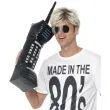 dmuchaniec telefon komorkowy z lat 80 czarny smiffys