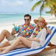 dodatek do sroju na lato plaze wakacje naszyjnik hawajski kwiaty hibiskus aloha